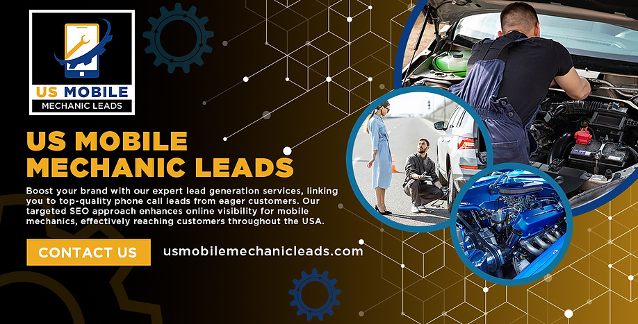 US Mobile Mechanic Leads Social and Promo Images